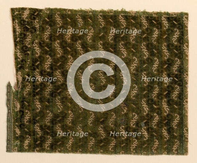 Fragment, Italy, 1600/50. Creator: Unknown.