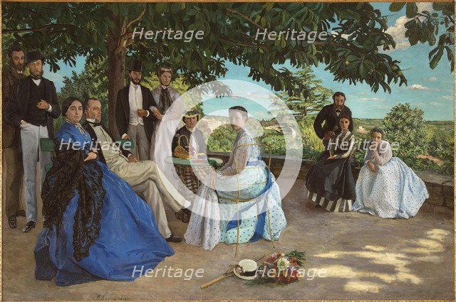 Family Reunion or Family Portrait , 1867.