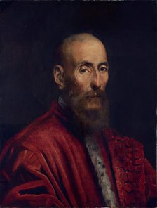 Portrait of a Senator, 1580. Creator: Jacopo Tintoretto.