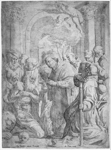 The Last Communion of Saint Jerome, 1584-1650. Creator: François Perrier.