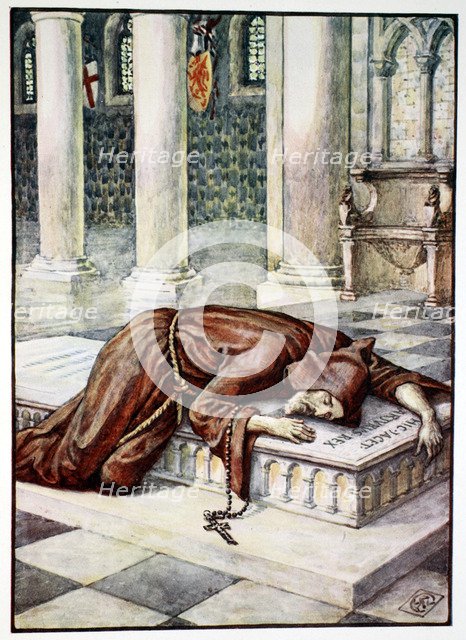'The Death of Sir Lancelot', 1911. Artist: Unknown