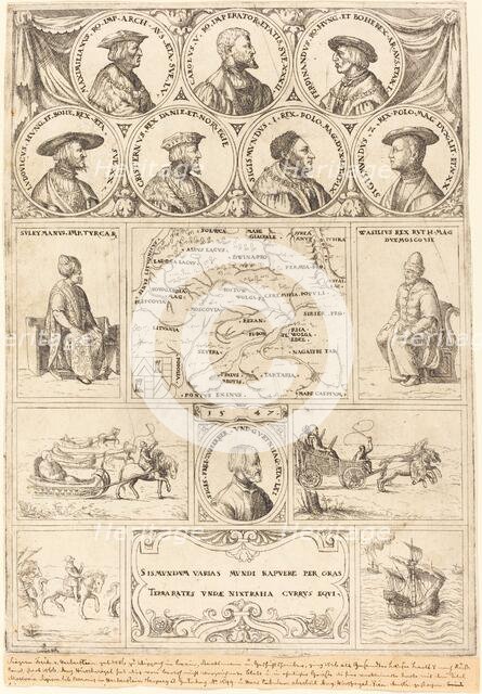 Sigismund von Herberstein, 1548. Creator: Augustin Hirschvogel.