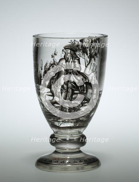 Glass, c. 1730-1750. Creator: Unknown.