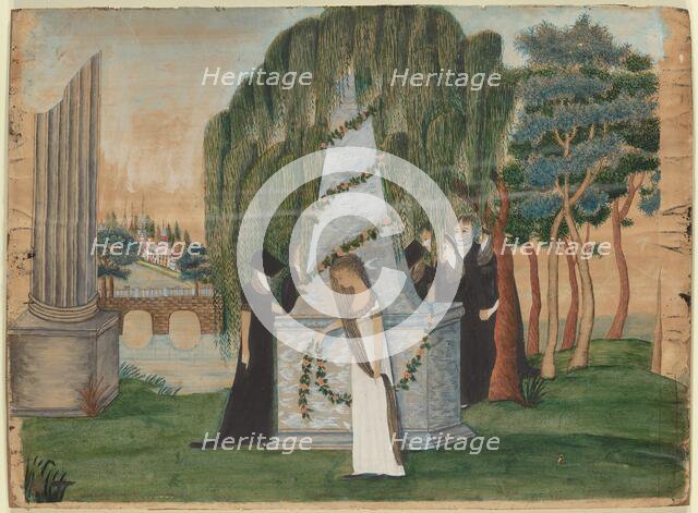 In Memoriam - Column at Left, 19th century. Creator: Unknown.