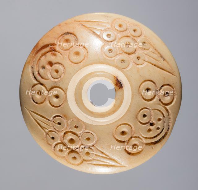 Spindle Whorl, 700s - 900s. Creator: Unknown.