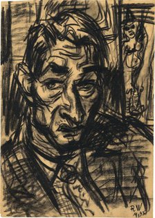 Self-portrait, 1932. Creator: Wacker, Rudolf (1893-1939).