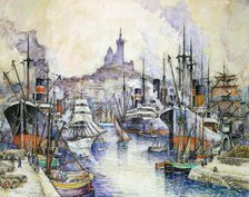 'Port of Marseille', 1900-1950. Artist: Frank Will