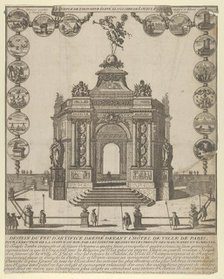 The Temple of Honor of the Glory of Louis le Grand, 1689., 1689. Creator: Anon.