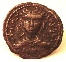 Dirham of Husain al-Din Yuluk Arslan (r. 1184-1200), Turkey, dated A.H. 584/ A.D. 1188-89. Creator: Unknown.