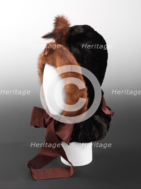 Bonnet, American, ca. 1870. Creator: Unknown.