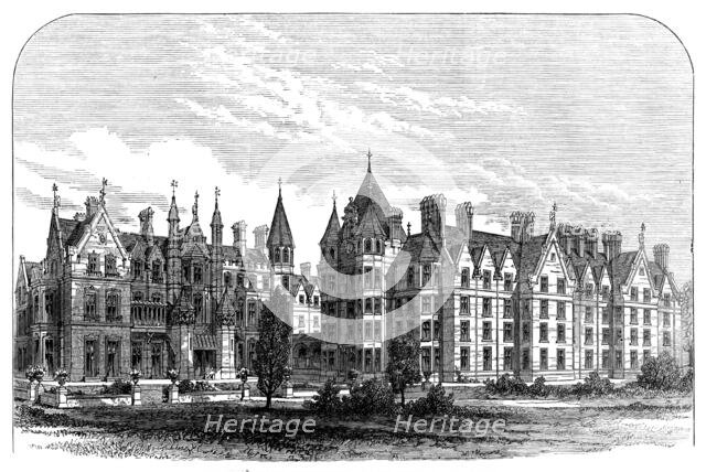 The Royal Indian Engineering College, Cooper's Hill, Egham, 1871. Creator: Unknown.