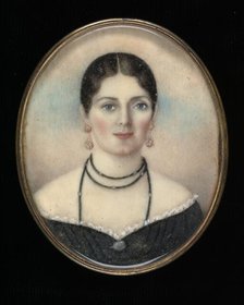 Adeline Morgan Thompson, ca. 1840. Creator: Unknown.