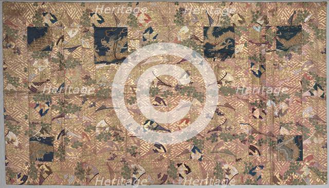 Buddhist Priest Robe (Kesa), 1800s. Creator: Unknown.