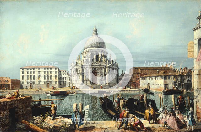 The Church of Santa Maria della Salute, Venice, 1740/41. Creator: Michele Marieschi.