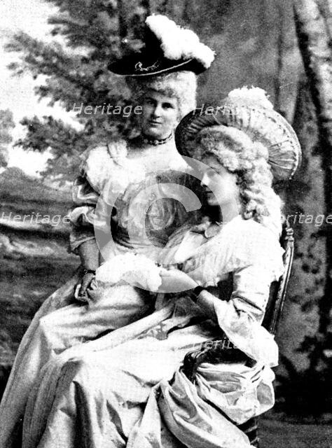 Lady Wolseley's costume ball at the Royal Hospital, Dublin, 1895. Creator: Lafayette.