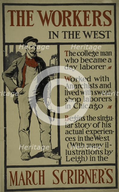 The workers in the west, c1895 - 1911. Creator: Unknown.