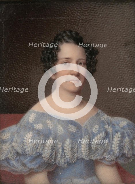 Portrait of a Lady, ca. 1835. Creator: Alvan Clark.