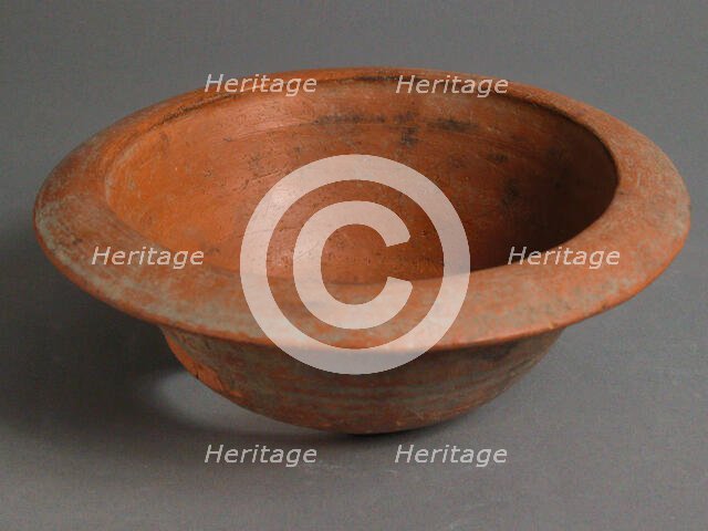 Bowl, Coptic, 4th-7th century. Creator: Unknown.