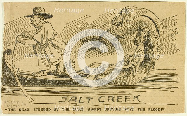 The Dead, Steered by the Dumb, Swept Upward with the Flood, 1896. Creator: Unknown.