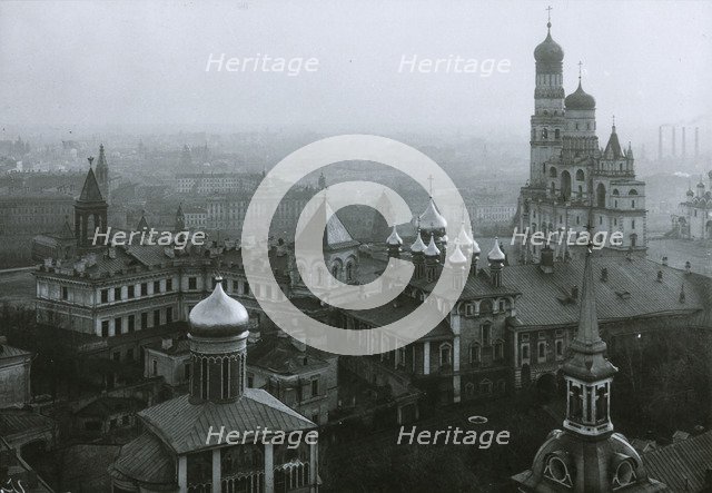 The Chudov Monastery in the Moscow Kremlin, 1918.