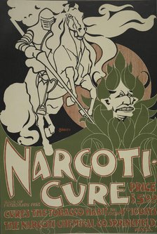 Narcoti-cure, c1895. Creator: William H Bradley.