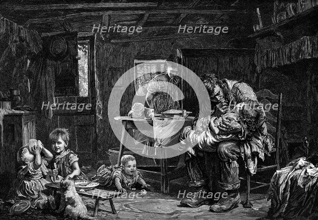 'The Widower', 1882. Artist: Unknown