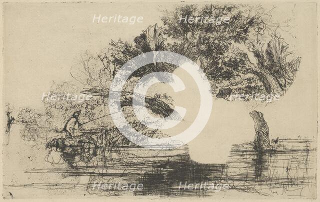 Penton Hook, 1864., 1864. Creator: Francis Seymour Haden.