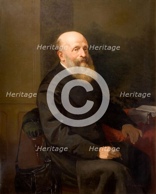 Portrait of John Birt Davies, 1873.  Creator: William Thomas Roden.