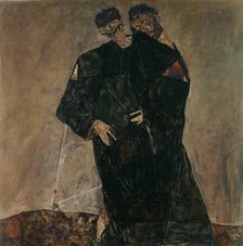 The Hermits, 1912. Artist: Schiele, Egon (1890–1918)