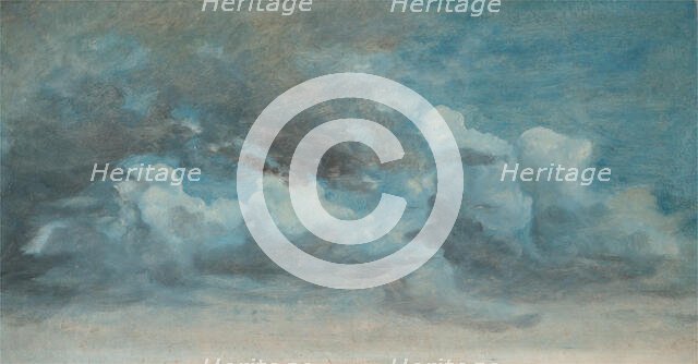 Cloud Study, between 1849 and 1855. Creator: Lionel Constable.
