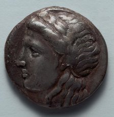 Tetradrachm: Phoenicia Standard (obverse), 350-190 BC. Creator: Unknown.