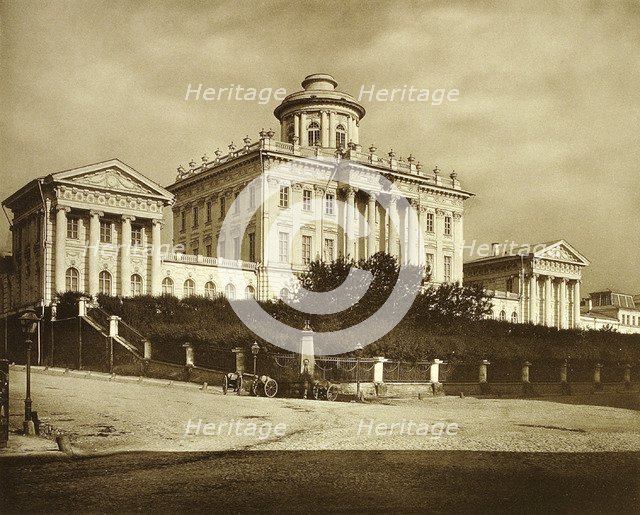 The Library of the Moscow Public Museum and Rumiantsev Museum, Russia, 1900s. Artist: Unknown