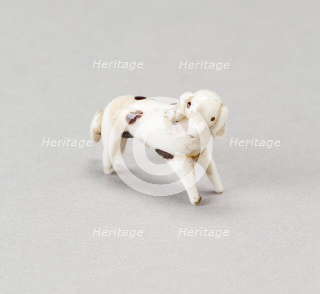 Dog, France, 18th century. Creator: Verres de Nevers.