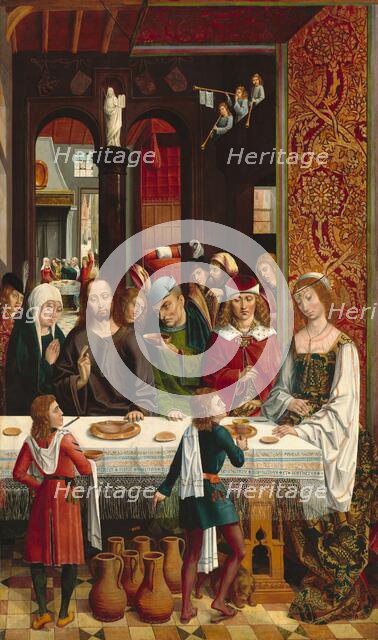 The Marriage at Cana, c. 1495/1497. Creator: Master of the Catholic Kings.