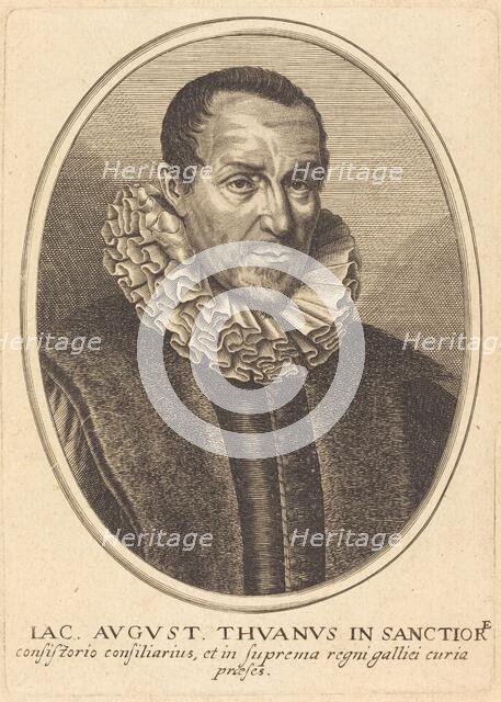 Jacques-Auguste de Thou. Creator: Balthasar Moncornet.