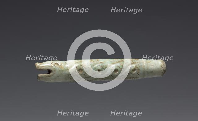 Serpent-form Fan Handle(?), 900-1519. Creator: Unknown.