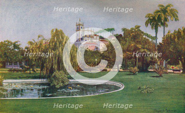 'A Corner of the Praca da Gloria', 1914. Artist: Unknown.