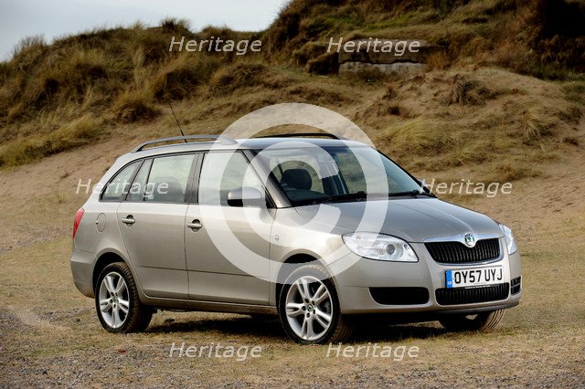 Skoda Fabia Estate 2007. Artist: Simon Clay.