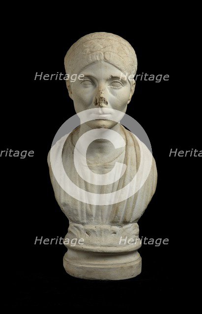 Portrait bust of woman, early 2nd century. Artist: Unknown.