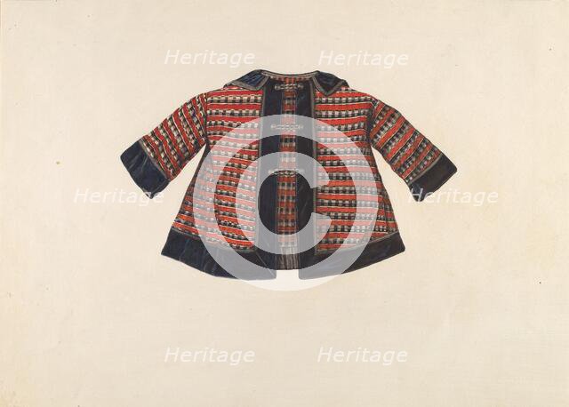 Child's Coat, c. 1937. Creator: Lucien Verbeke.