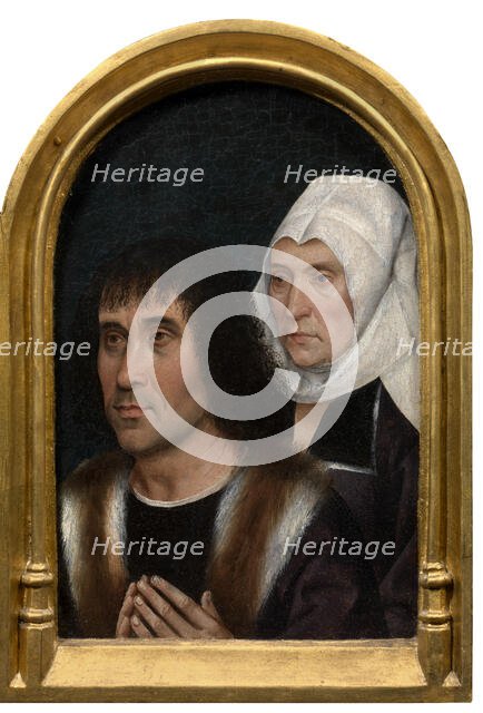 Two Donors, 1500. Creator: Anon.