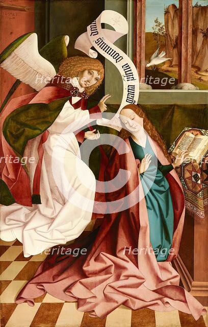 Annunciation to Mary, 1490. Creator: Rueland Frueauf d. Ä..