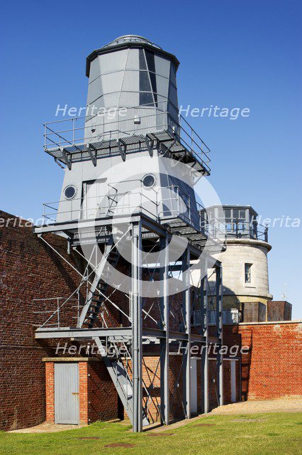 Lighthouses, Hurst Castle, Hampshire, 2012. Artist: Historic England Staff Photographer.