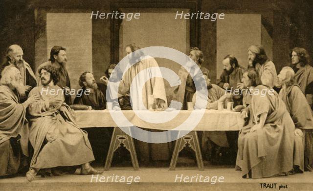 The Last Supper, 1922.  Creator: Henry Traut.