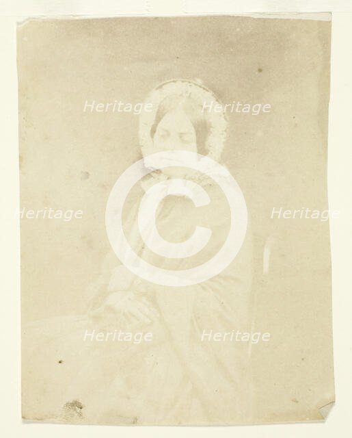 Mrs. Craik, 1850/59. Creators: Unknown, Benjamin Mulock.