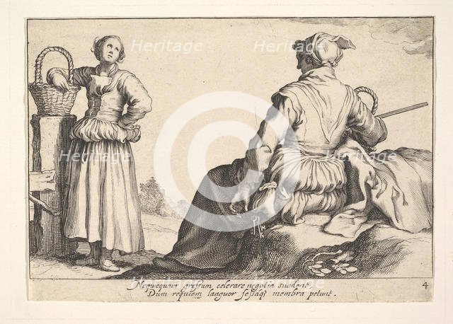 Pleasures of Occupation. Creator: Cornelis Bloemaert.