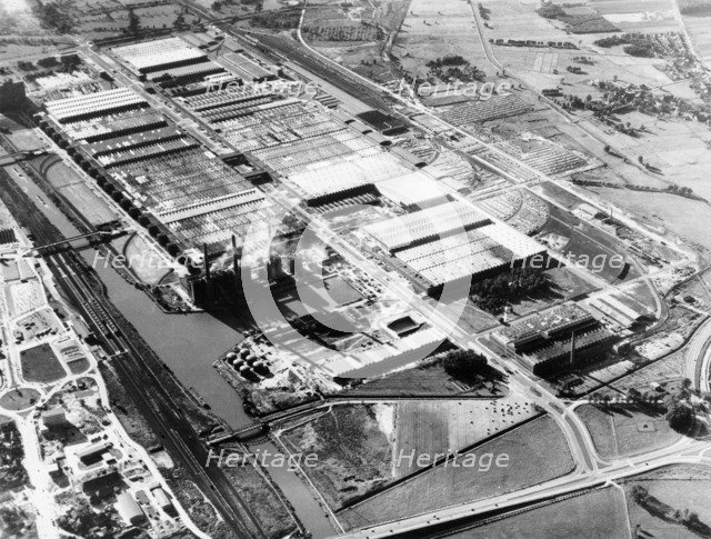 The Volkswagen factory at Wolfsburg, Germany, 1960s. Artist: Unknown