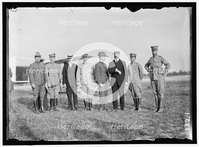 Wright Bros. Flight, between 1909 and 1912. Creator: Harris & Ewing.