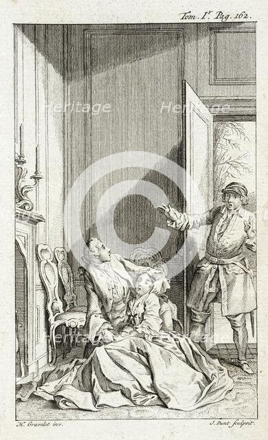 Illustration from Tom Jones, published 1750. Creator: Jan Punt.