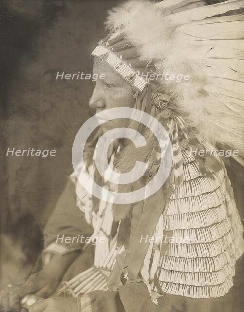 Mrs. Lame Dog, 1905. Creator: Edward Sheriff Curtis.